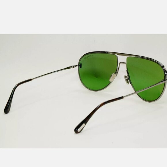 Tom Ford Green Metal Men's 60mm Sunglasses - Picture 6 of 6